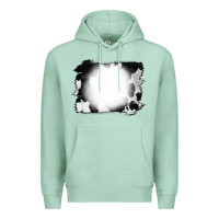 Seafoam Cowhide Bleached Premium Hoodie - CowCowDesign