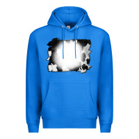 True Royal Cowhide Bleached Premium Hoodie - CowCowDesign