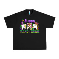 Black mardi gras celebration with teeth Urban Heavy Tee - LillyAllenDesigns
