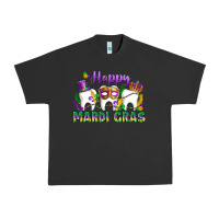 Mardi Gras Celebration With Teeth Urban Heavy Tee | Teevron