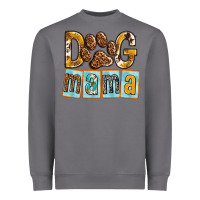 Storm Dog Mama with Paw Heavyweight Sweatshirt - texasbilliewilder