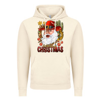 Vintage Artic Cowboy Christmas Santa Vintage Hoodie - BundleAndBundleShop