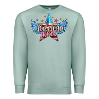 Seafoam American honey 4th of july Premium Sweatshirt - FaDigitalArtStudio