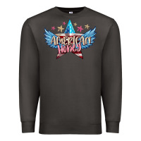 Smoke American honey 4th of july Premium Sweatshirt - FaDigitalArtStudio