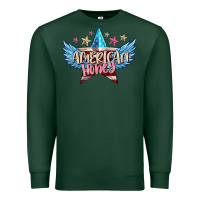 Sports Green American honey 4th of july Premium Sweatshirt - FaDigitalArtStudio