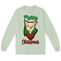 Matcha Merry Christmas Cat Long Sleeve Tee - Bettercallsaul