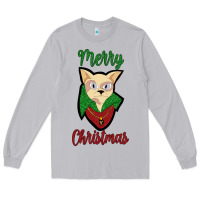 Moon Dust Merry Christmas Cat Long Sleeve Tee - Bettercallsaul