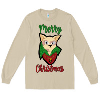 Mushroom Merry Christmas Cat Long Sleeve Tee - Bettercallsaul