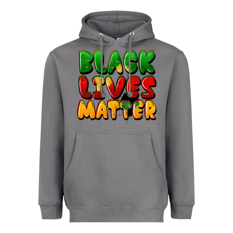 Black Lives Matter Heavyweight Hoodie by FaDigitalArtStudio | Teevron