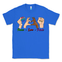 True Royal Peace Love Pride Classic Tee - BundleAndBundleShop