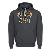 Smoke wife mom cna Zipper Hoodie - CowGirlArtShop