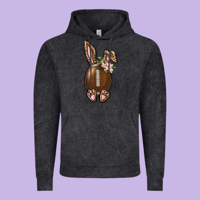 American Football Easter Bunny Vintage Hoodie Designed By Bundleandbundleshop