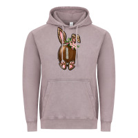 Vintage Zinc American Football Easter Bunny Vintage Hoodie - BundleAndBundleShop