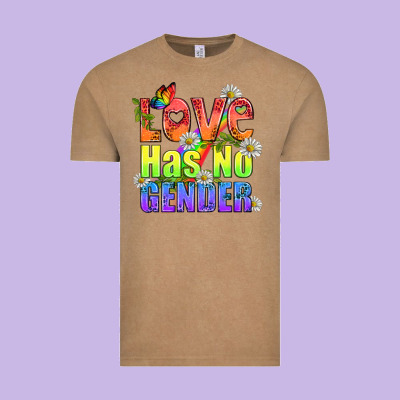 Love Has No Gender Pride Lgbtq Vintage Tee Designed By Bundleandbundleshop