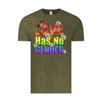 Vintage Olive Love Has No Gender Pride Lgbtq Vintage Tee - BundleAndBundleShop