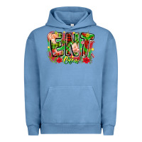 Pigment Pebble Blue ent crew christmas Urban Hoodie - CowhideDigitalArt