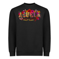 Black Abuela Our Lady Heavyweight Sweatshirt - texasbilliewilder