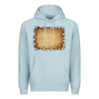 Blue Mist Buralp and Leopard Premium Hoodie - CowCowDesign