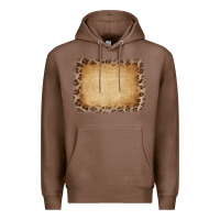 Chestnut Buralp and Leopard Premium Hoodie - CowCowDesign