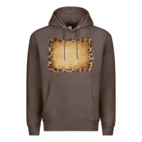 Coffee Buralp and Leopard Premium Hoodie - CowCowDesign