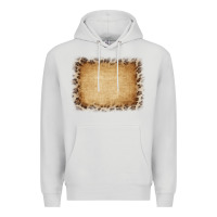 Dove Grey Buralp and Leopard Premium Hoodie - CowCowDesign