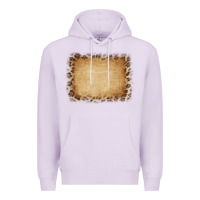 Lilac Buralp and Leopard Premium Hoodie - CowCowDesign