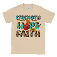Mushroom Strength Hope Faith Classic Tee - BundleAndBundleShop