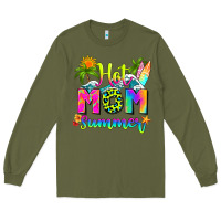 Army Green mom summer Long Sleeve Tee - RanaPortraitStore