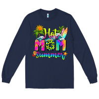 Navy mom summer Long Sleeve Tee - RanaPortraitStore