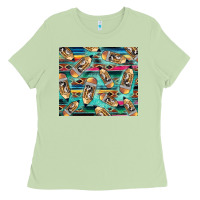 Matcha Western Teacher Pencil Ladies Tee - LillyAllenDesigns
