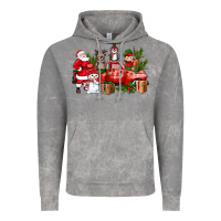 Cloud Rock Santa Snowman Reindeer Penguin Elf Christmas Truck Vintage Hoodie - BundleAndBundleShop