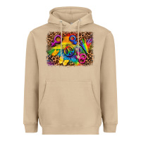 Mushroom lgbtq background Heavyweight Hoodie - FaDigitalArtStudio