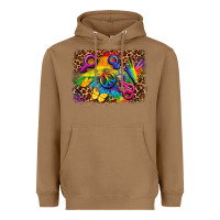 Toasted Coconut lgbtq background Heavyweight Hoodie - FaDigitalArtStudio