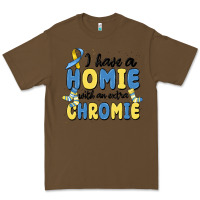 Cacao i have homie with an extra chromie Premium Tee - MaliasSmallBusiness