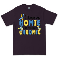 Plum i have homie with an extra chromie Premium Tee - MaliasSmallBusiness