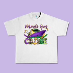 Mardi Gras Cruise Celebration Urban Heavy Tee Designed By Lillyallendesigns