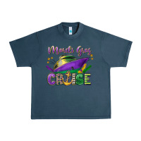 Midnight Navy mardi gras cruise celebration Urban Heavy Tee - LillyAllenDesigns