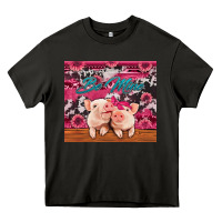 Asphalt be mine valentine's day pigs Heavy Core Tee - Jasminsmagicworld