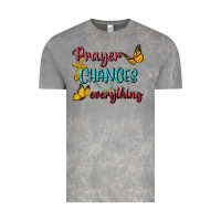 Cloud Rock Prayer Changes Everything Vintage Tee - BundleAndBundleShop