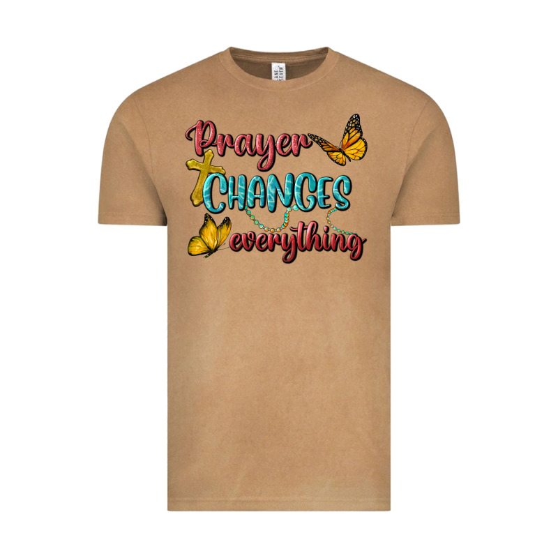 Prayer Changes Everything Vintage Tee by BundleAndBundleShop | Teevron