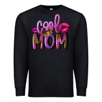 Black Cool mom Mother's Day Premium Sweatshirt - FaDigitalArtStudio