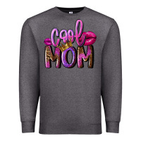 Charcoal Heather Cool mom Mother's Day Premium Sweatshirt - FaDigitalArtStudio