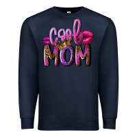 Navy Cool mom Mother's Day Premium Sweatshirt - FaDigitalArtStudio