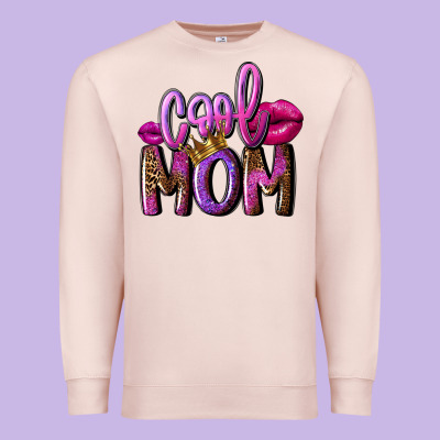 Cool Mom Mother's Day Premium Sweatshirt Designed By Fadigitalartstudio