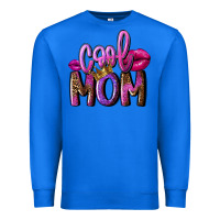 True Royal Cool mom Mother's Day Premium Sweatshirt - FaDigitalArtStudio