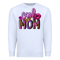 White Cool mom Mother's Day Premium Sweatshirt - FaDigitalArtStudio
