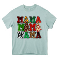 Arona mama mama mama with christmas lights and christmas tree cakes Heavy Core Tee - AdoDesignShop