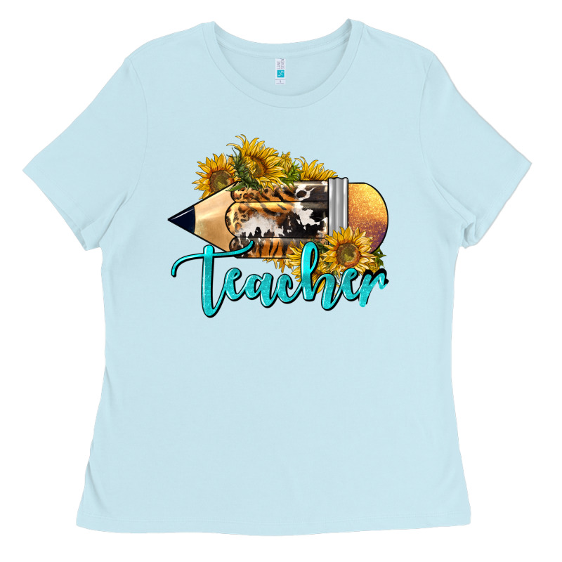Western Teacher Pencil Ladies Tee by LillyAllenDesigns | Teevron