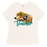 Bone Western Teacher Pencil Ladies Tee - LillyAllenDesigns