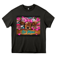 Asphalt be mine valentine's day cow Heavy Core Tee - Jasminsmagicworld
